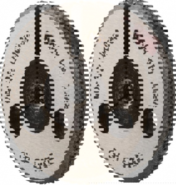 Threaded Ring Gage: #6-32 Thread, UNC, Class 3A, Go & No Go